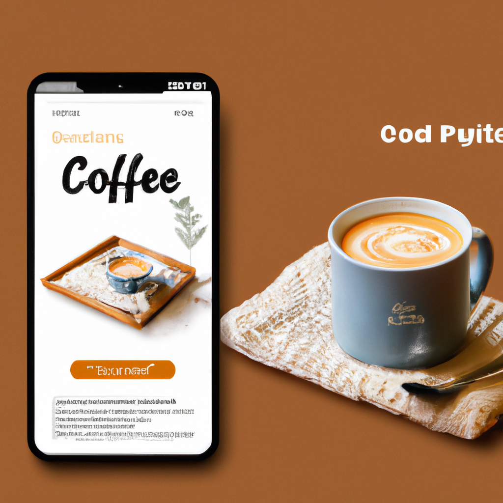 Generate a cozy coffee shop website with warm tones, a wooden texture, and a welcoming vibe.