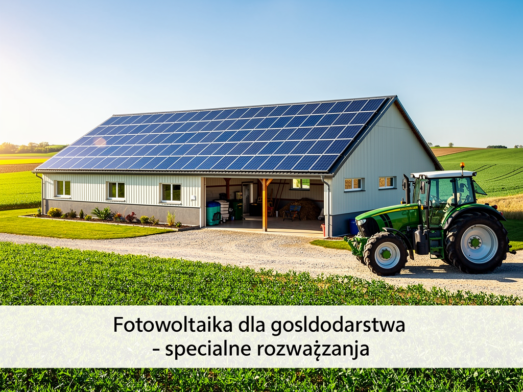 Fotowoltaika dla gospodarstwa specjalne rozwiązania