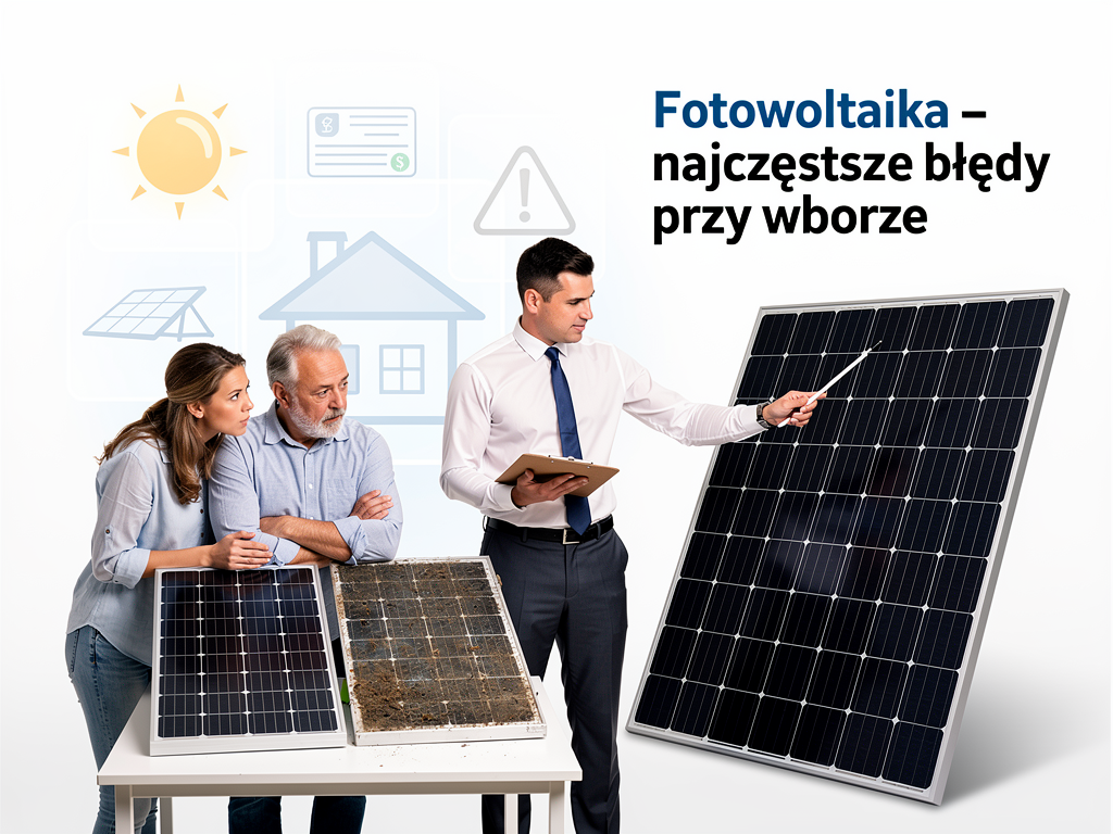 Fotowoltaika najczęstsze błędy przy wyborze