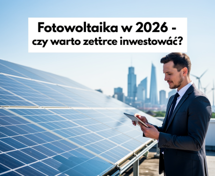 Fotowoltaika w 2026 czy warto jeszcze inwestować?