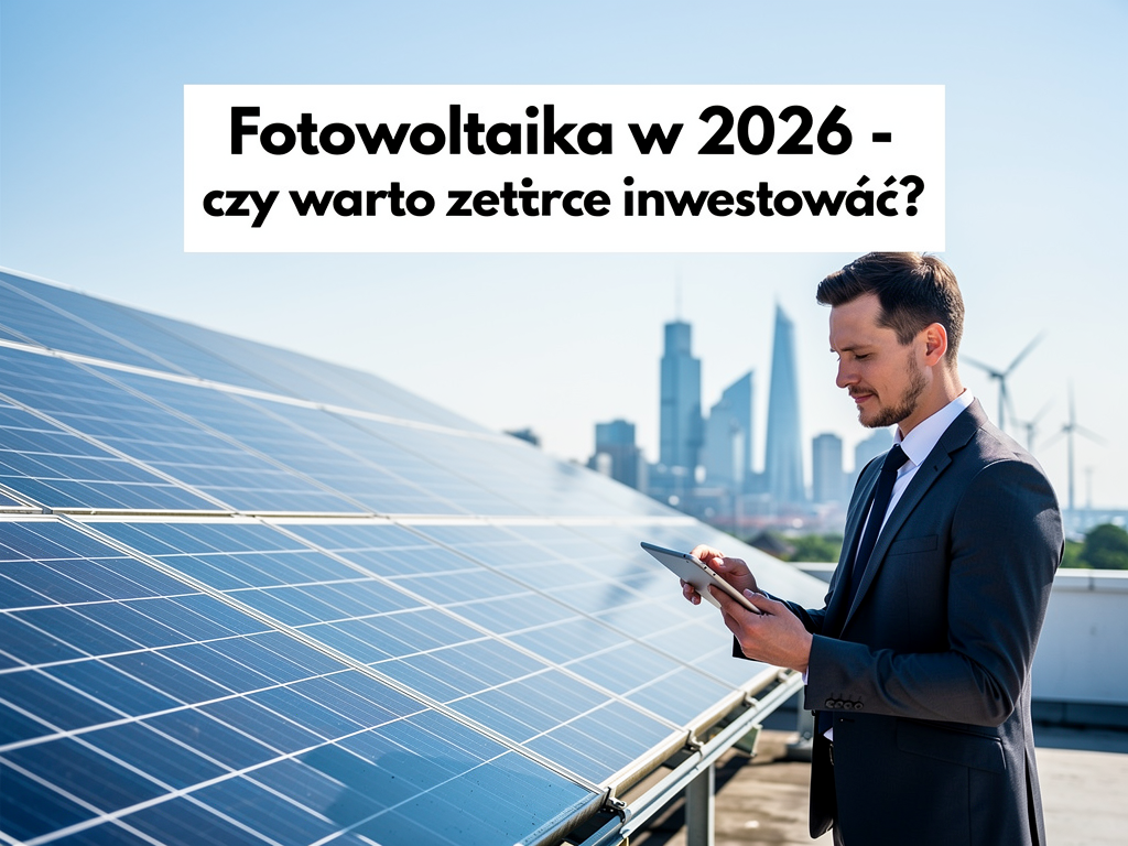 Fotowoltaika w 2026 czy warto jeszcze inwestować?