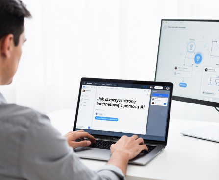 Jak stworzyć stronę internetową z pomocą AI