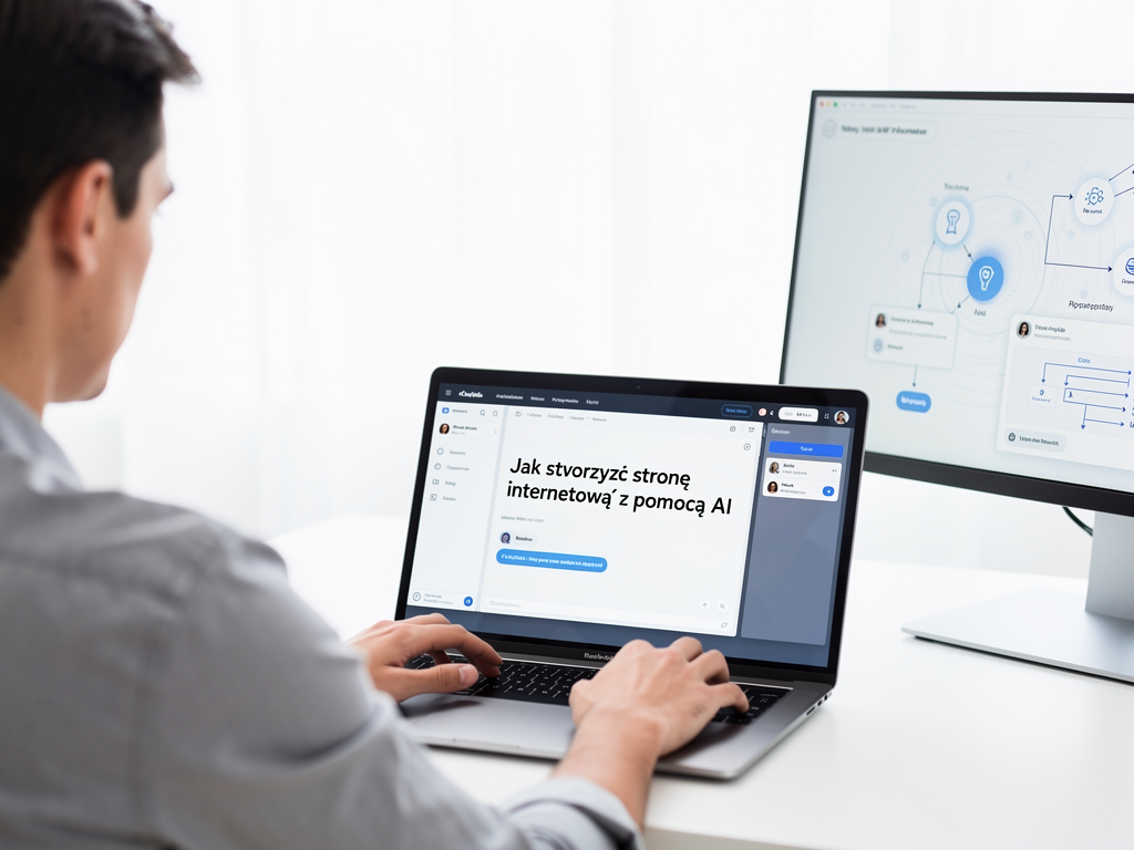 Jak stworzyć stronę internetową z pomocą AI
