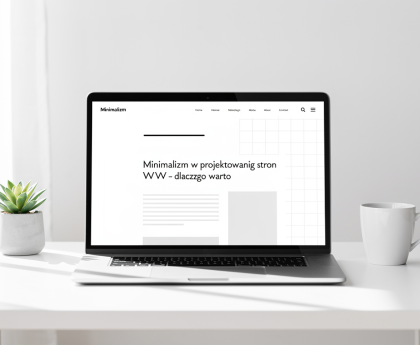 Minimalizm w projektowaniu stron WWW dlaczego warto