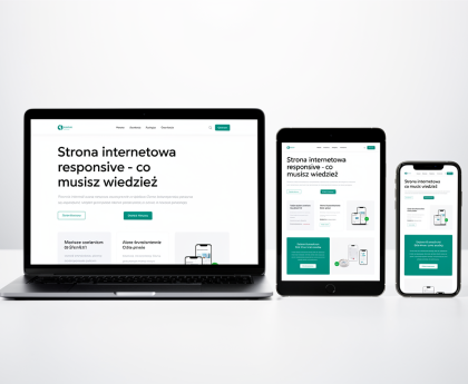 Strona internetowa responsive co musisz wiedzieć