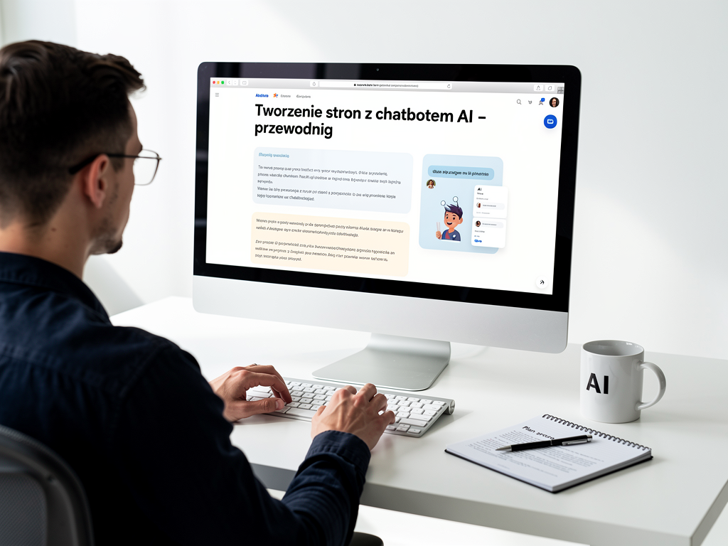 Tworzenie stron z chatbotem AI przewodnik